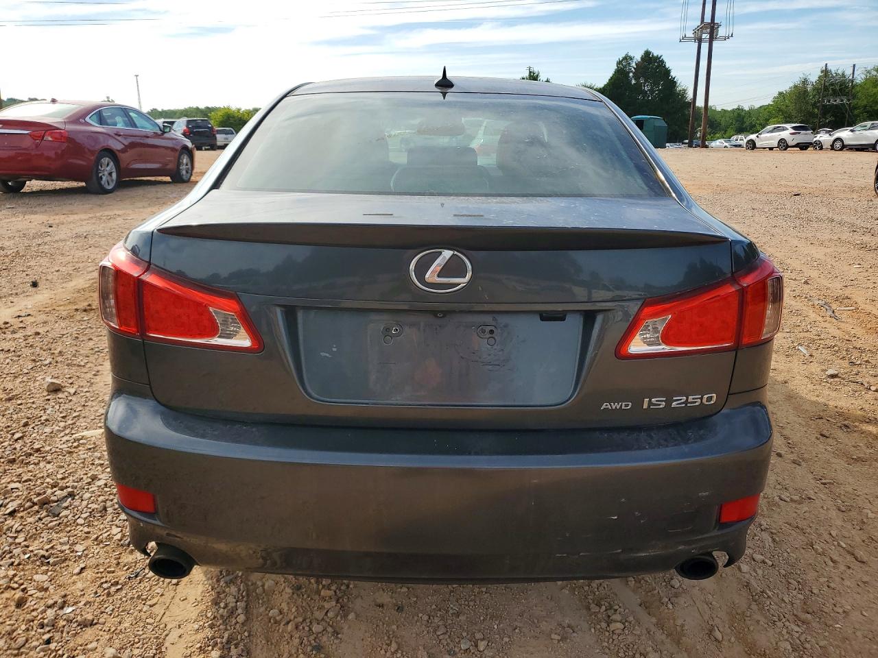 2011 Lexus Is 250 Gray vin: JTHCF5C28B5047688