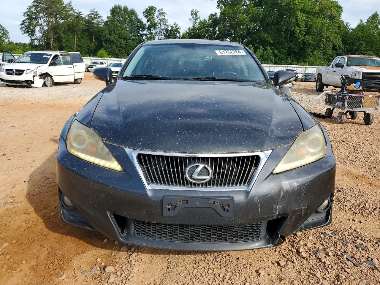 2011 Lexus Is 250 Gray vin: JTHCF5C28B5047688