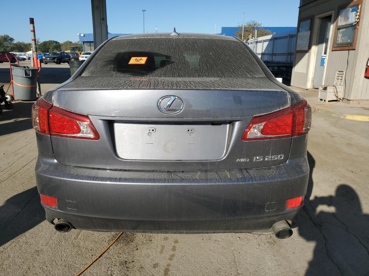 2012 Lexus Is 250 Silver vin: JTHCF5C28C5053427