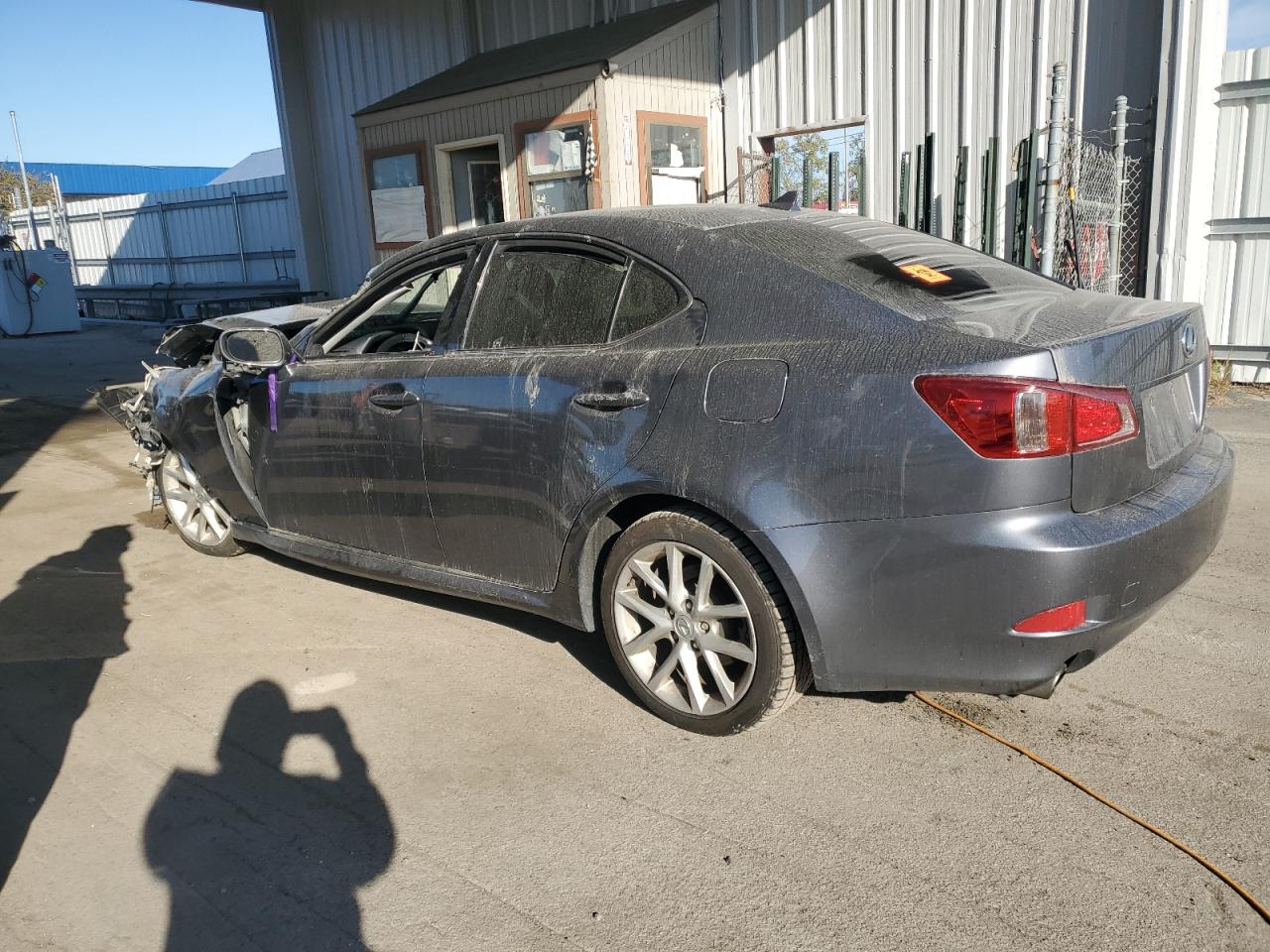 2012 Lexus Is 250 Silver vin: JTHCF5C28C5053427