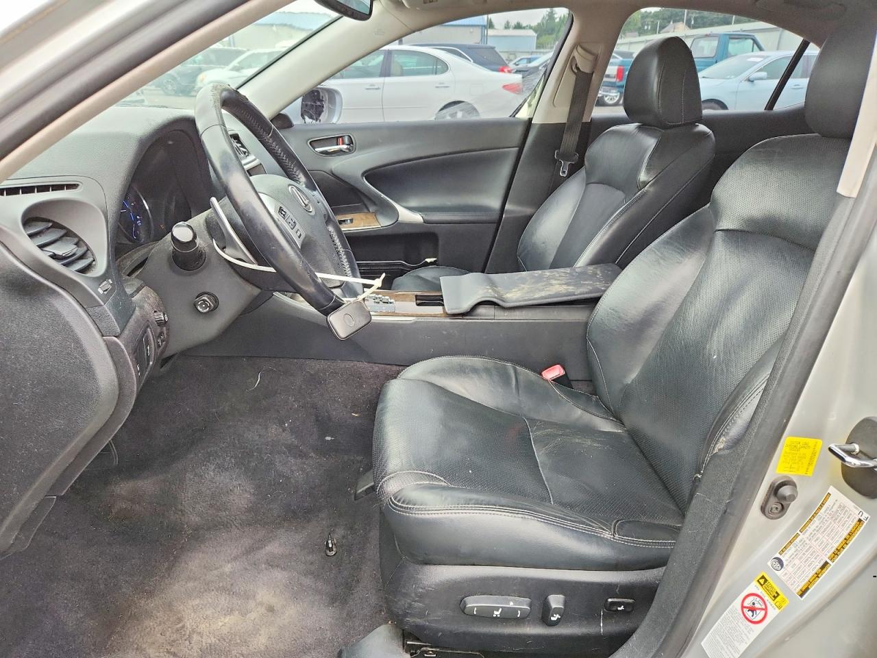 2012 Lexus Is 250 Silver vin: JTHCF5C28C5055033