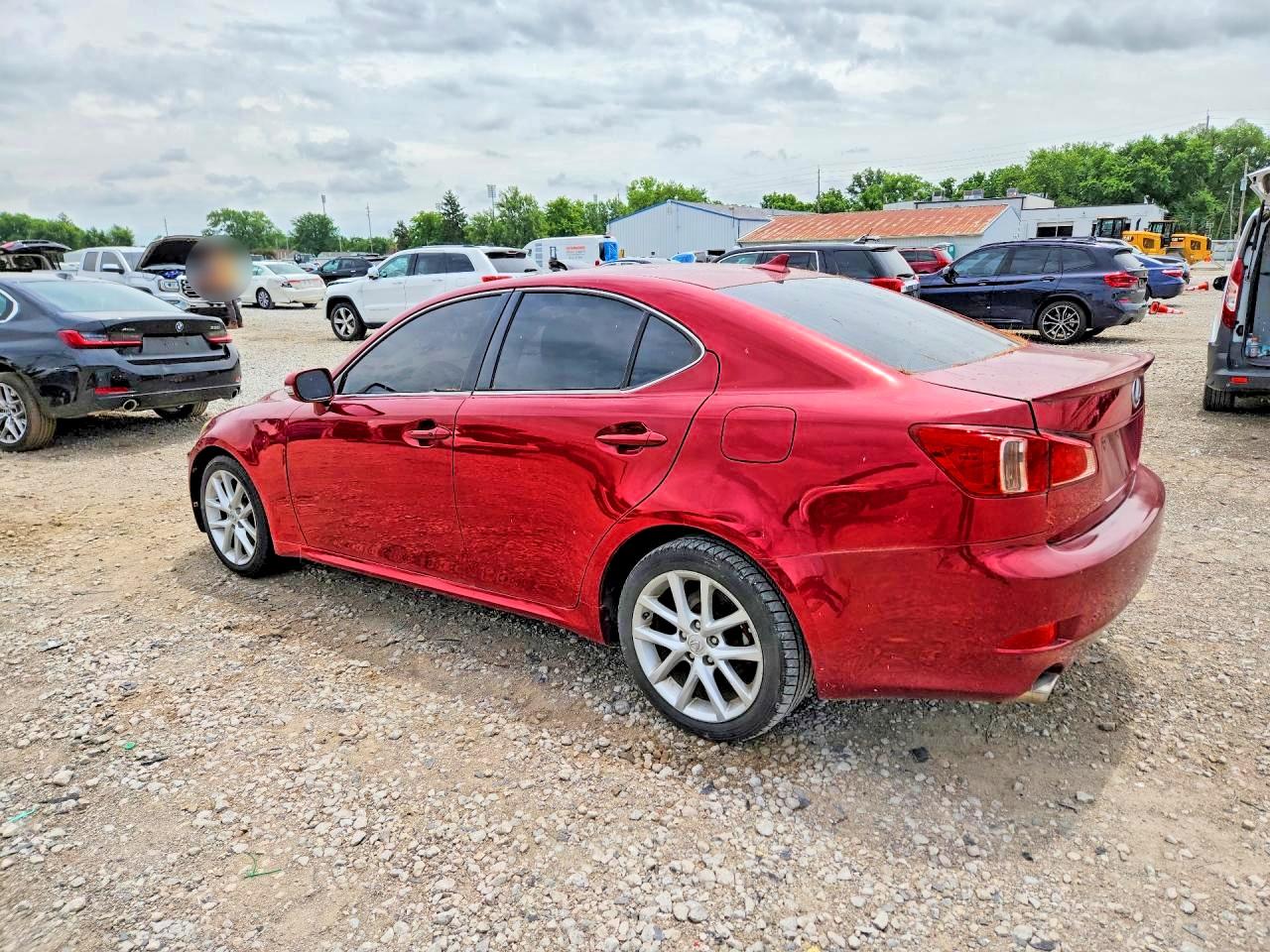 2012 Lexus Is 250 Red vin: JTHCF5C28C5056361