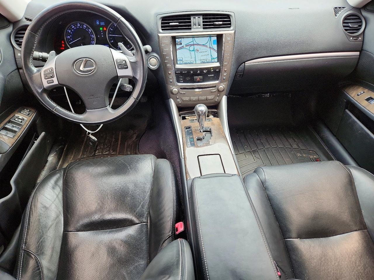 2012 Lexus Is 250 Red vin: JTHCF5C28C5056361
