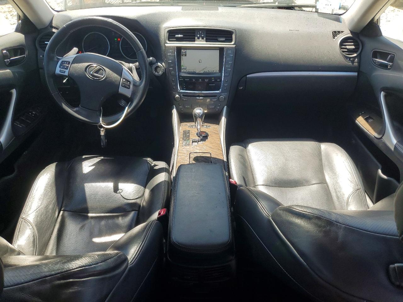 2012 Lexus Is 250 White vin: JTHCF5C28C5056909