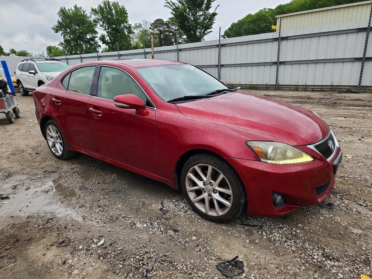 2013 Lexus Is 250 Red vin: JTHCF5C28D5062565