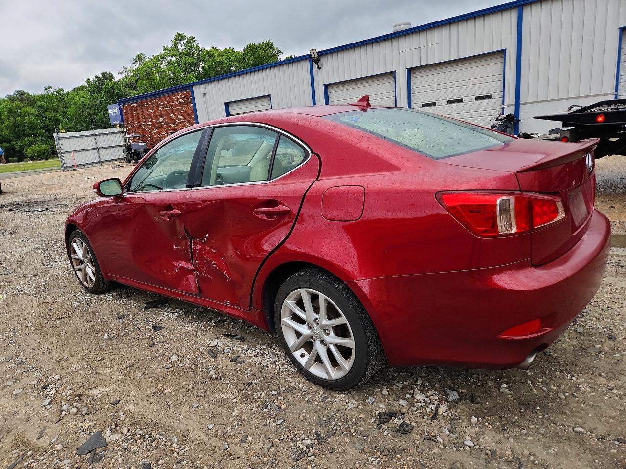 2013 Lexus Is 250 Red vin: JTHCF5C28D5062565
