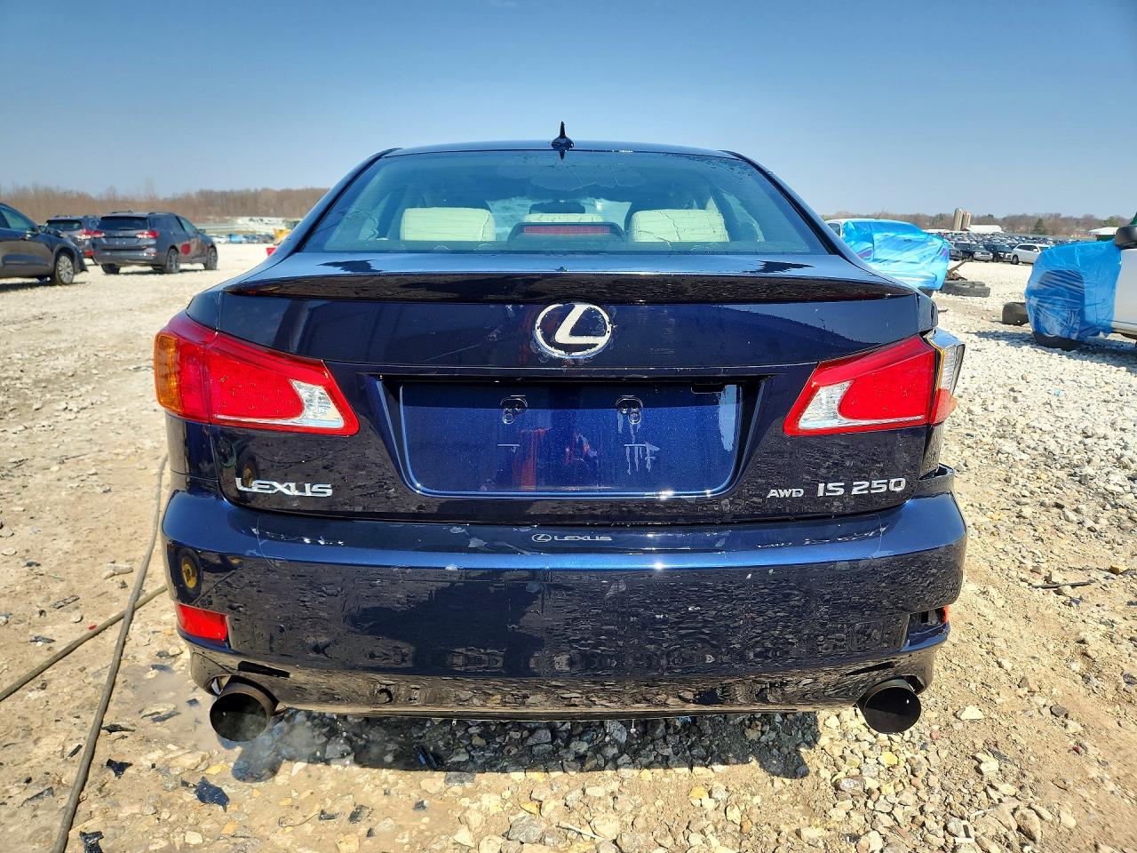 2010 Lexus Is 250 Base Синий vin: JTHCF5C29A2033993