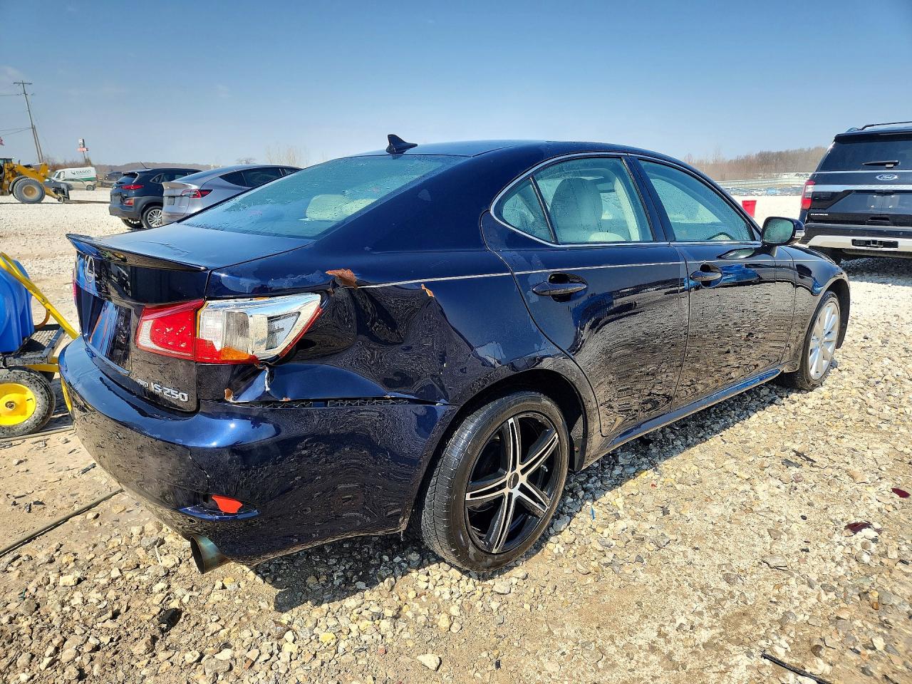 2010 Lexus Is 250 Base Синий vin: JTHCF5C29A2033993