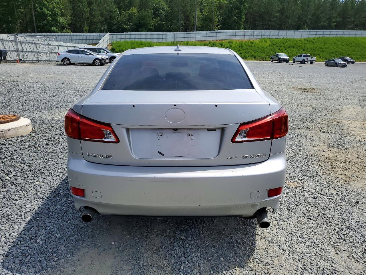 2010 Lexus Is 250 Silver vin: JTHCF5C29A5037881
