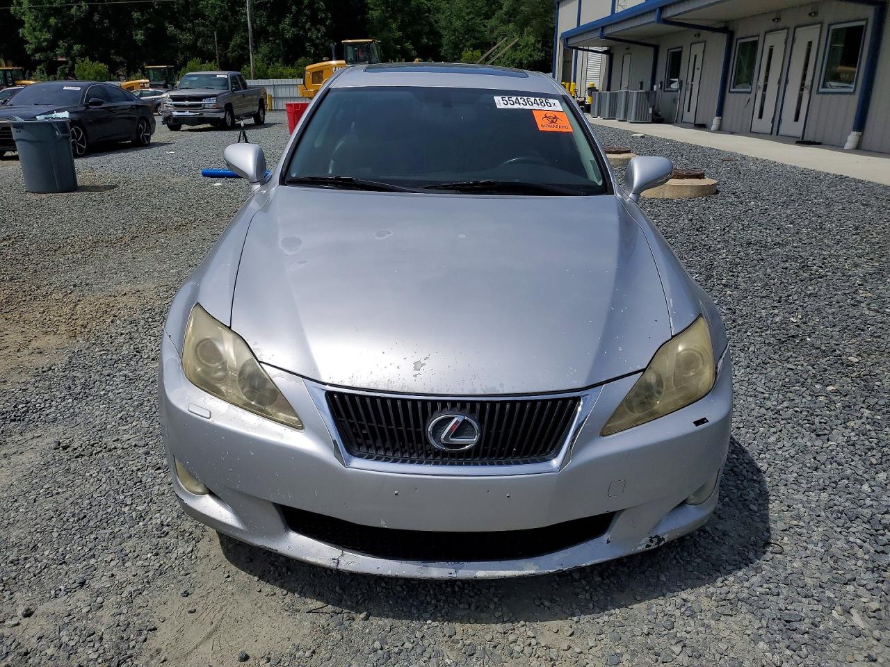 2010 Lexus Is 250 Silver vin: JTHCF5C29A5037881