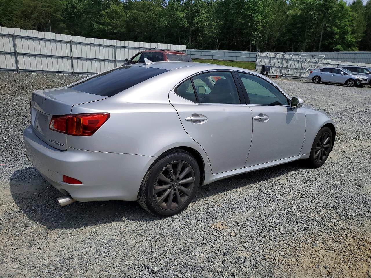 2010 Lexus Is 250 Silver vin: JTHCF5C29A5037881
