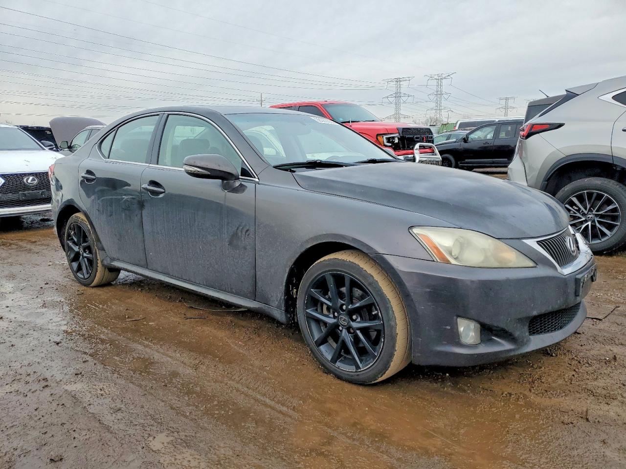 2010 Lexus Is 250 Gray vin: JTHCF5C29A5038027