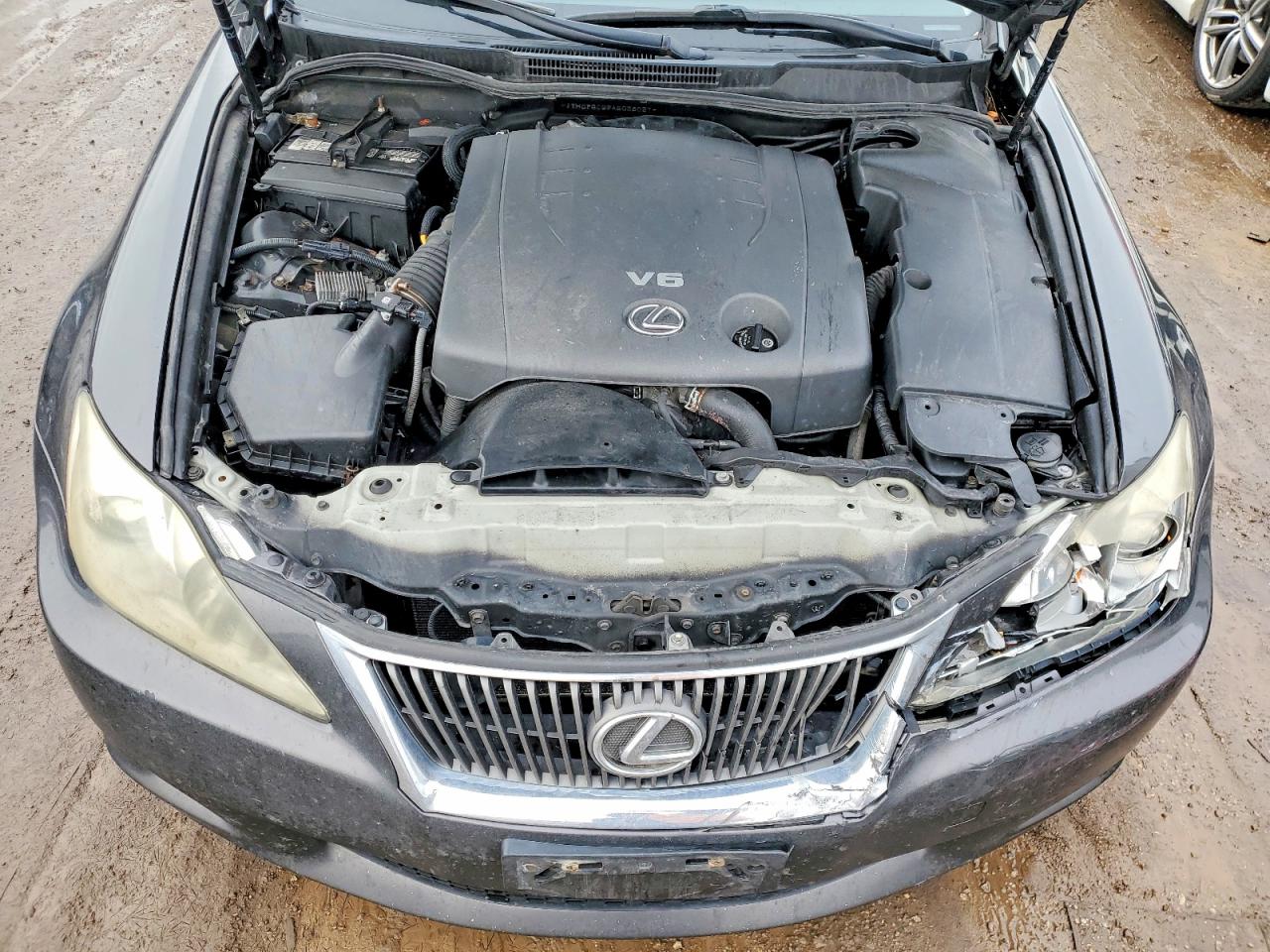 2010 Lexus Is 250 Gray vin: JTHCF5C29A5038027