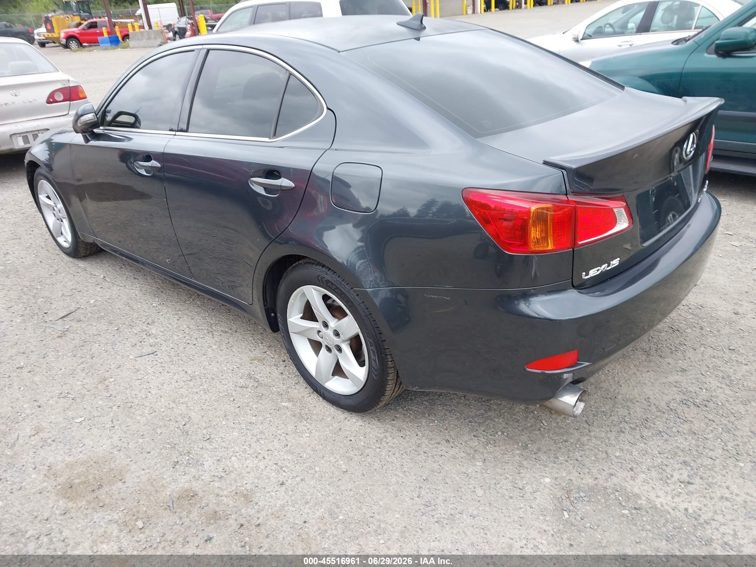 2010 Lexus Is 250   Gray vin: JTHCF5C29A5038612