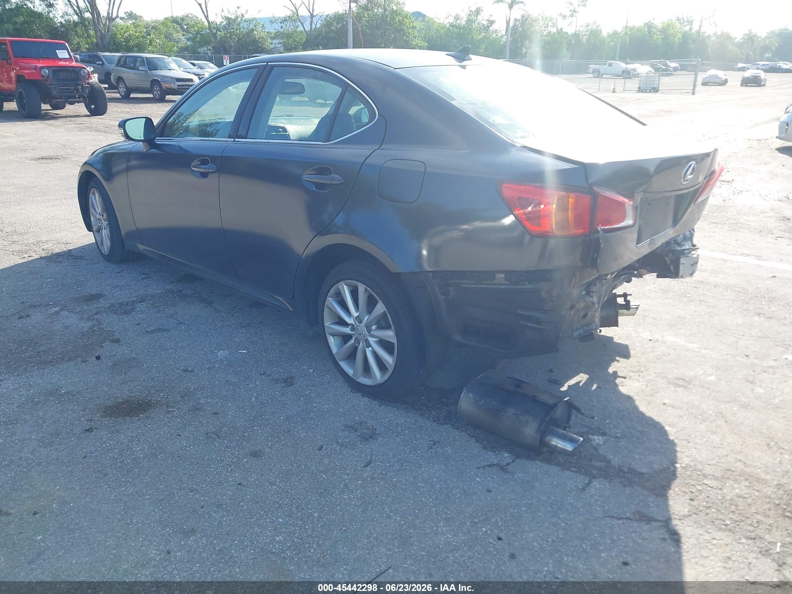 2010 Lexus Is 250   Black vin: JTHCF5C29A5038738