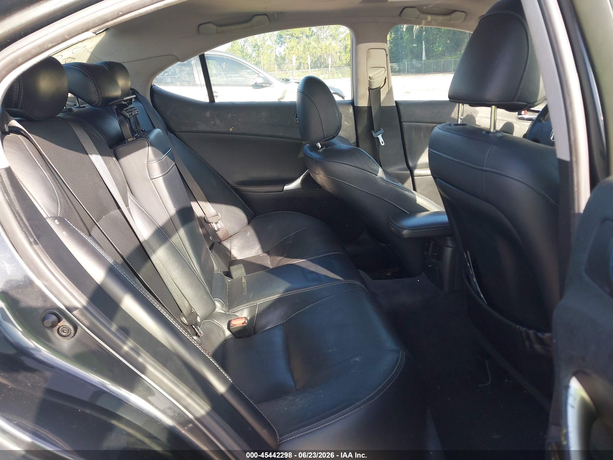 2010 Lexus Is 250   Black vin: JTHCF5C29A5038738