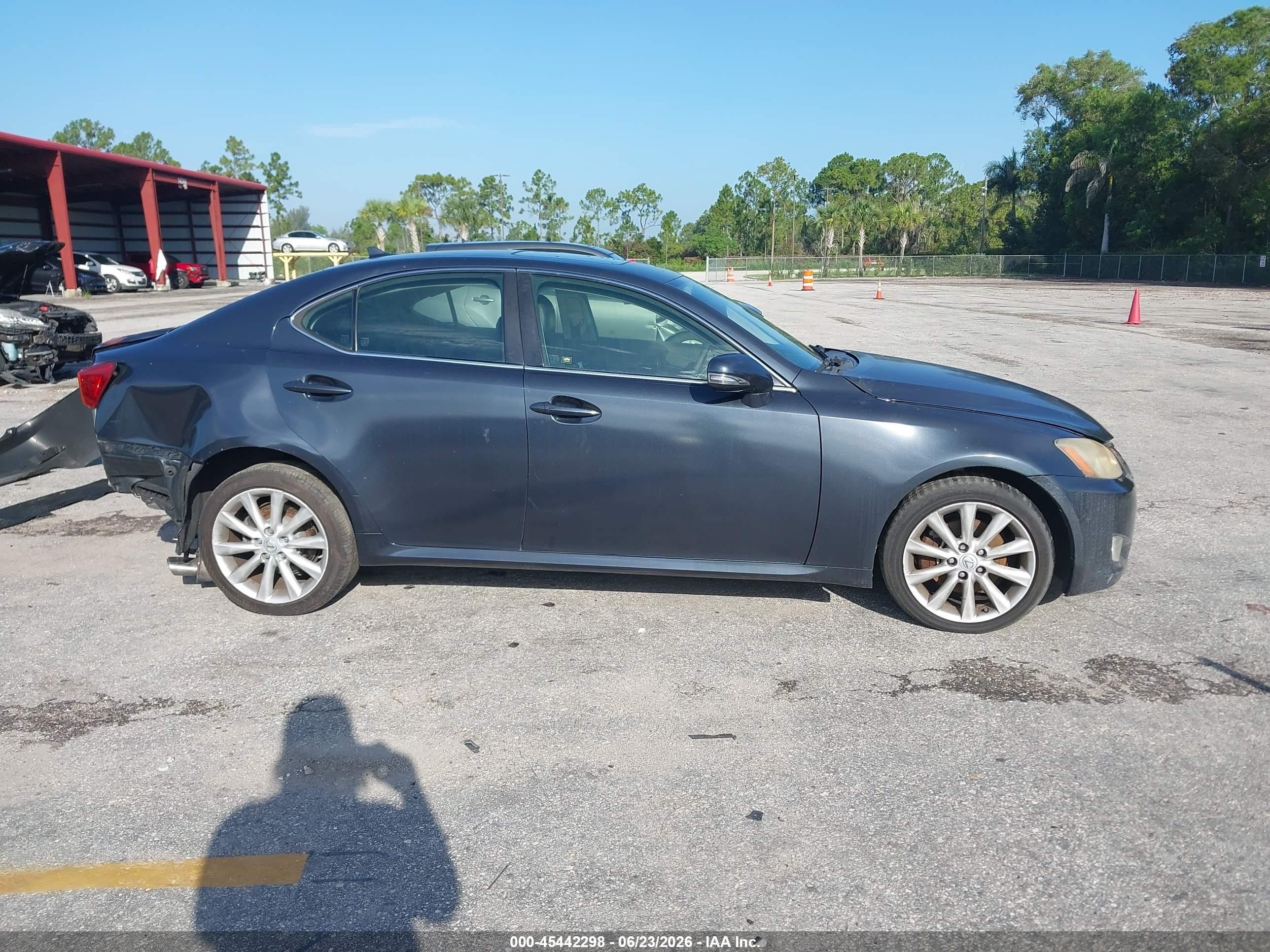 2010 Lexus Is 250   Black vin: JTHCF5C29A5038738