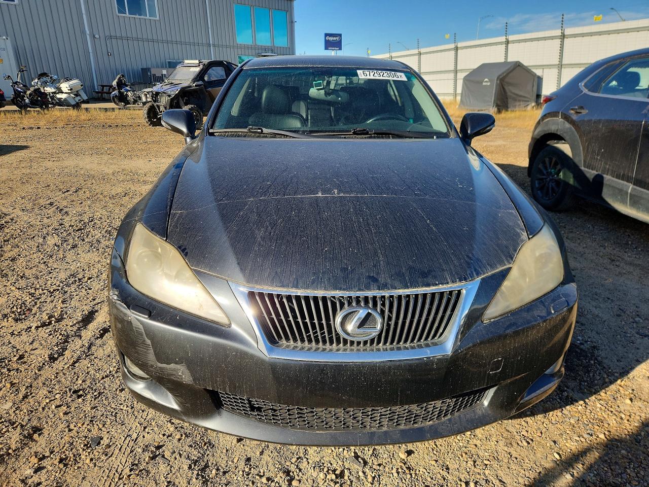 2010 Lexus Is 250 Charcoal vin: JTHCF5C29A5040084