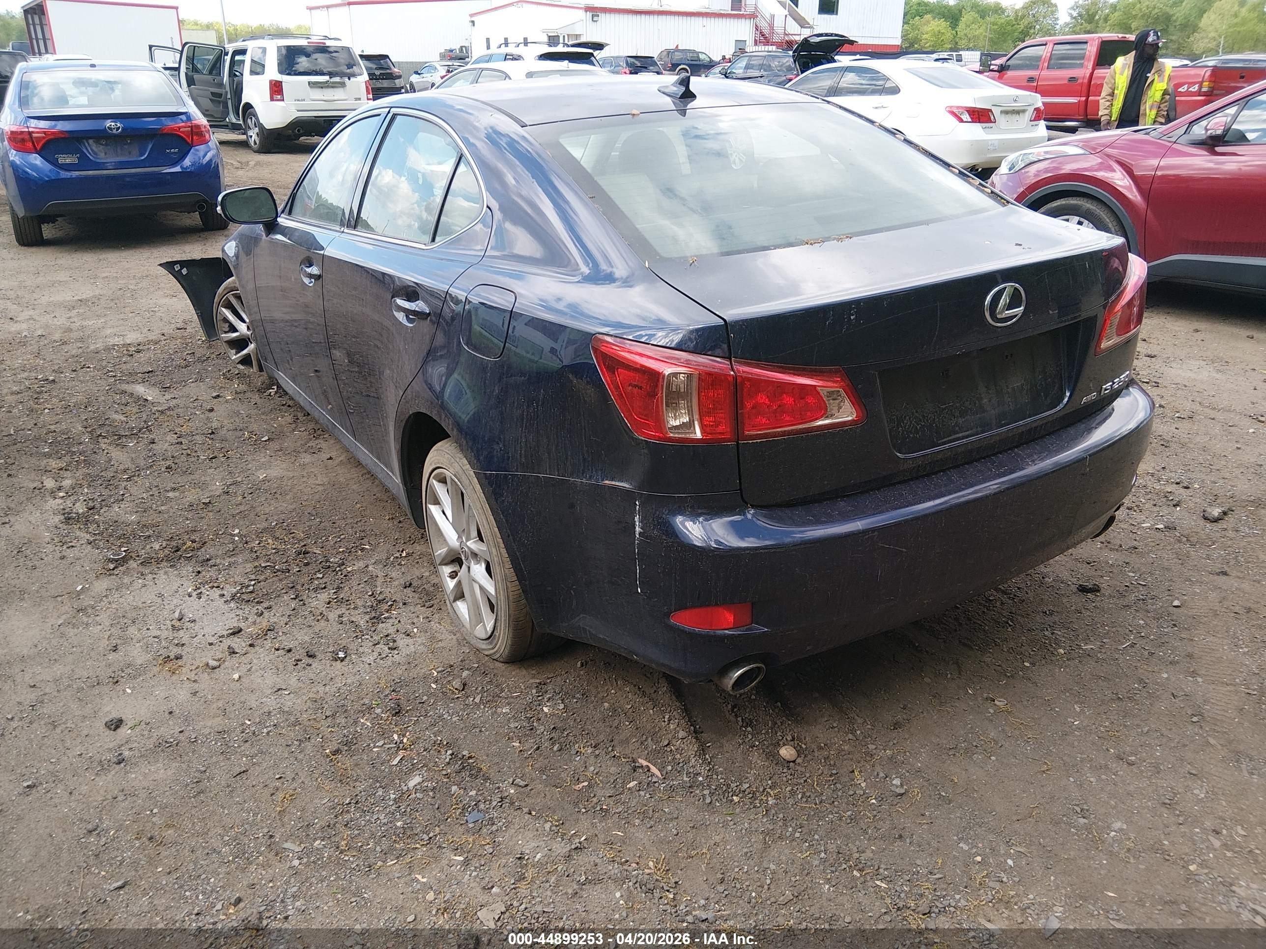 2011 Lexus Is 250   Blue vin: JTHCF5C29B5044945