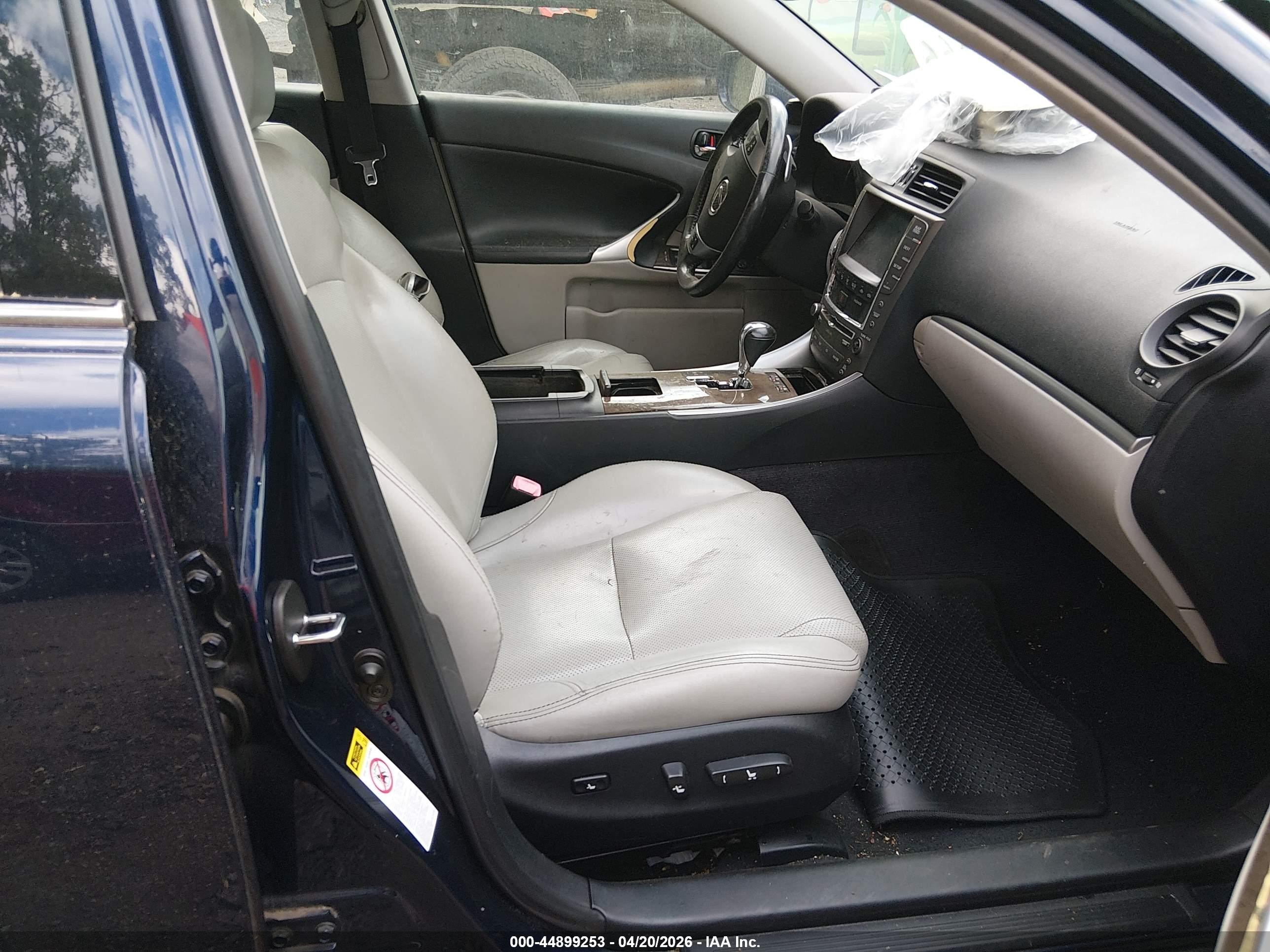 2011 Lexus Is 250   Blue vin: JTHCF5C29B5044945