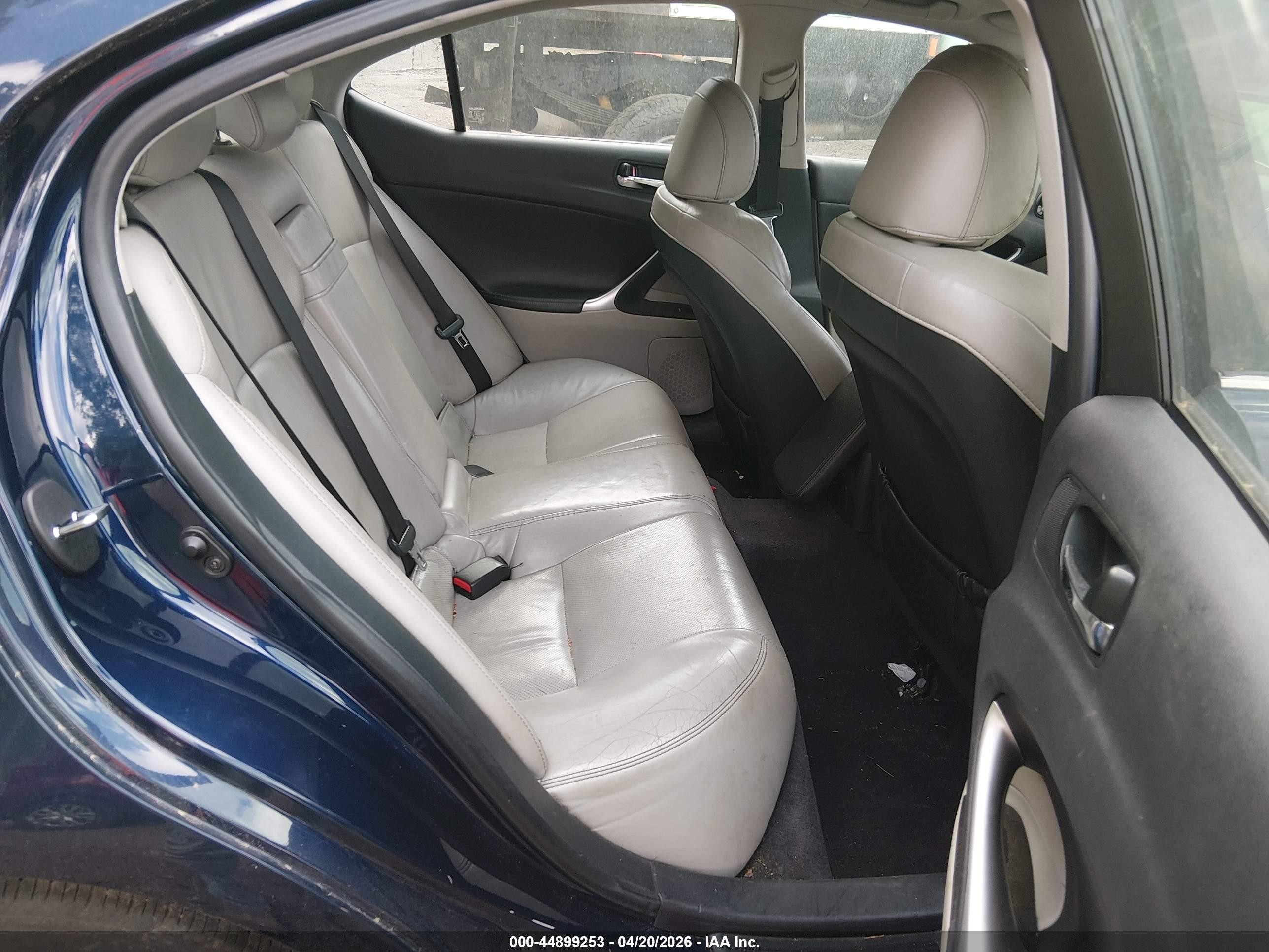 2011 Lexus Is 250   Blue vin: JTHCF5C29B5044945
