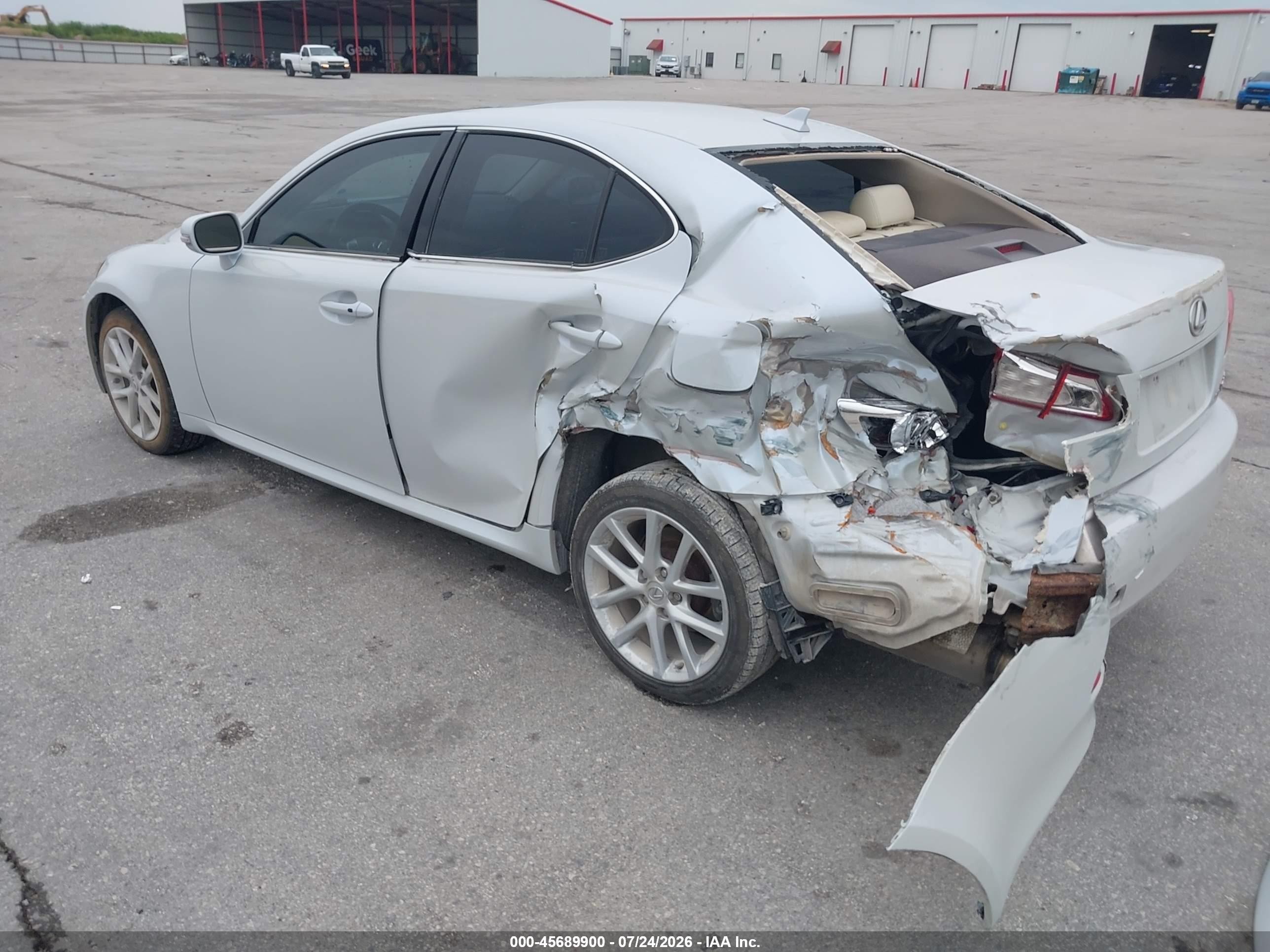 2011 Lexus Is 250   Light Blue vin: JTHCF5C29B5045352