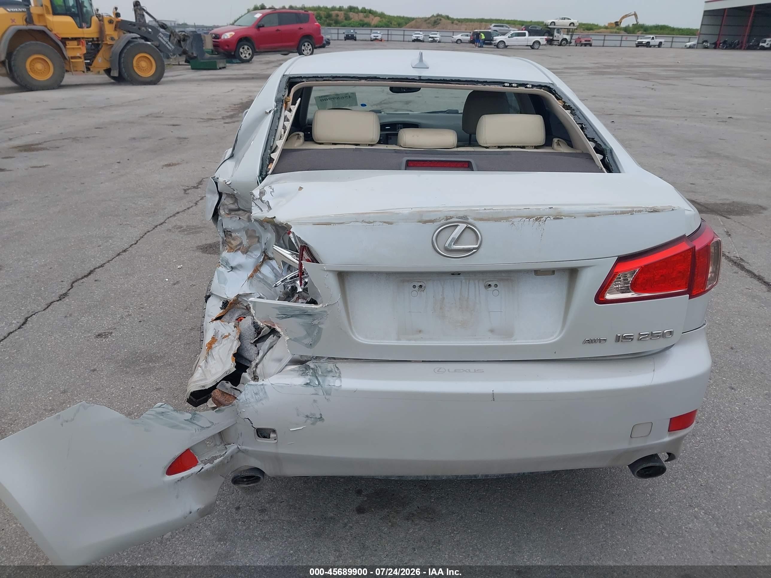 2011 Lexus Is 250   Light Blue vin: JTHCF5C29B5045352