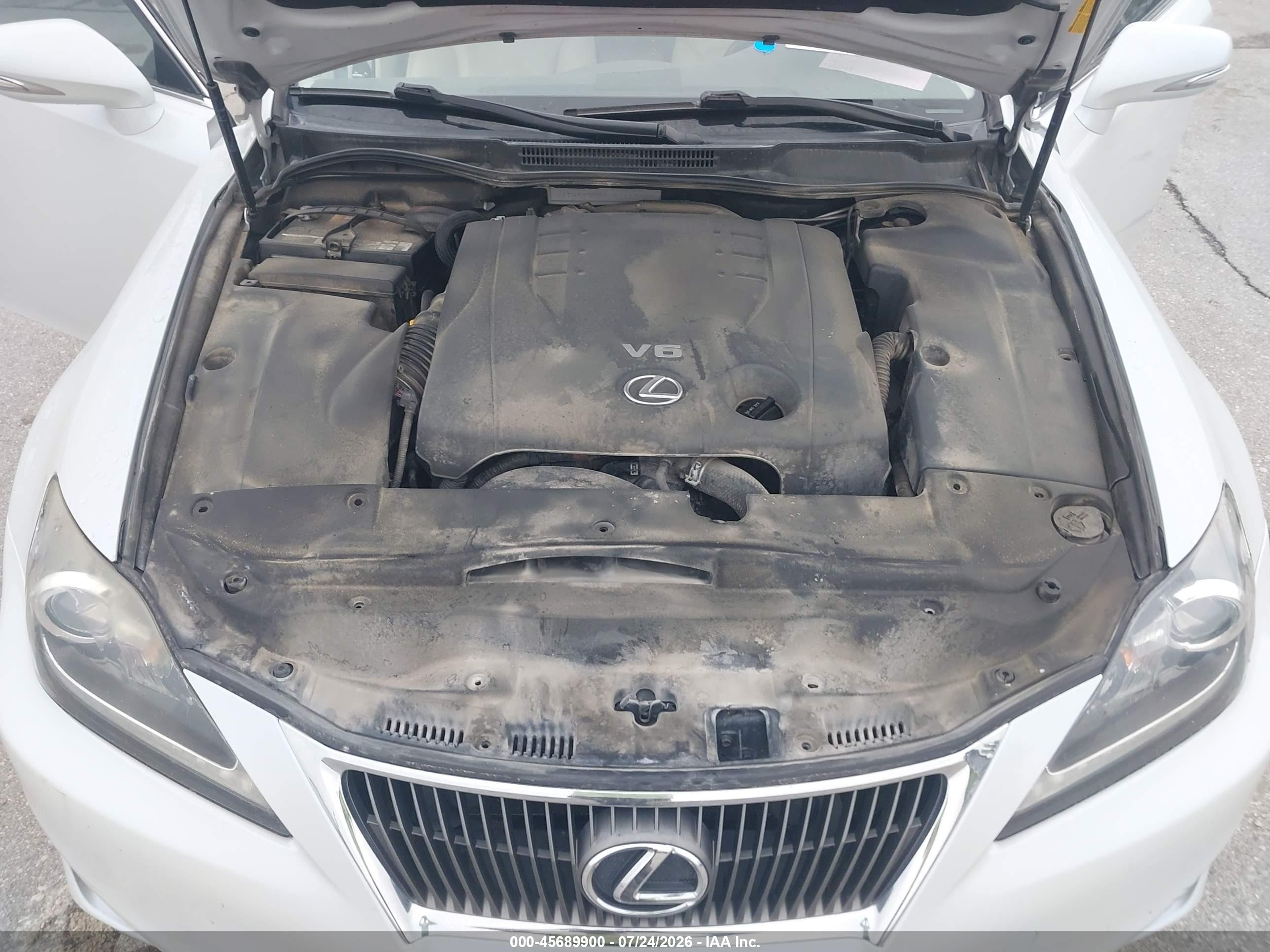 2011 Lexus Is 250   Light Blue vin: JTHCF5C29B5045352