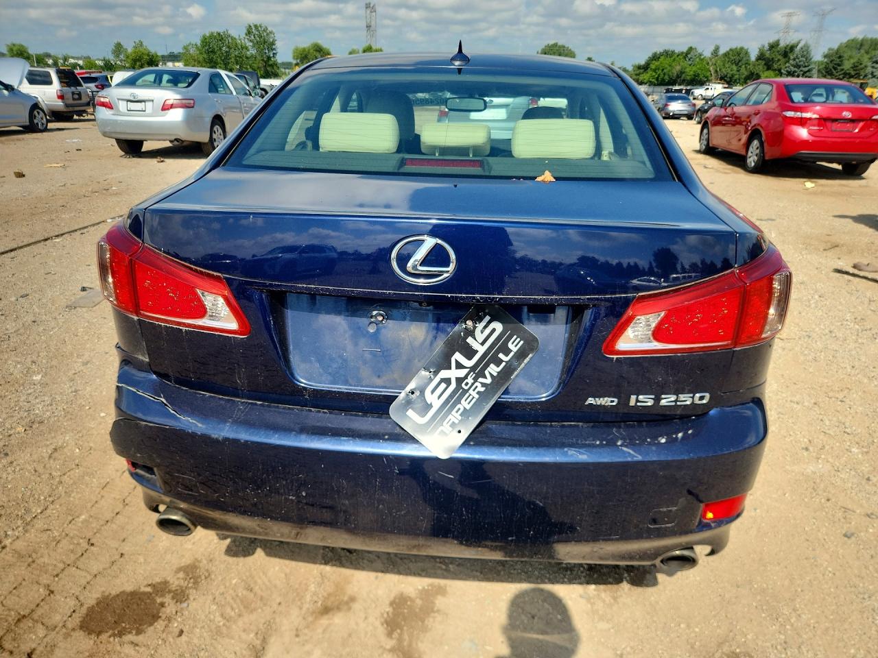 2011 Lexus Is 250 Синий vin: JTHCF5C29B5047540