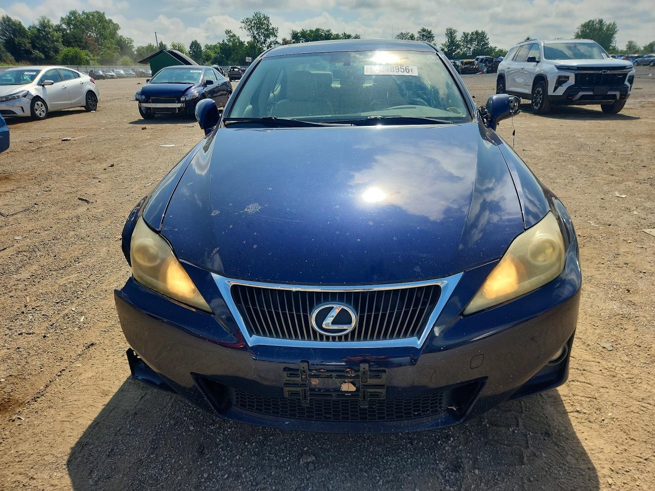 2011 Lexus Is 250 Синий vin: JTHCF5C29B5047540