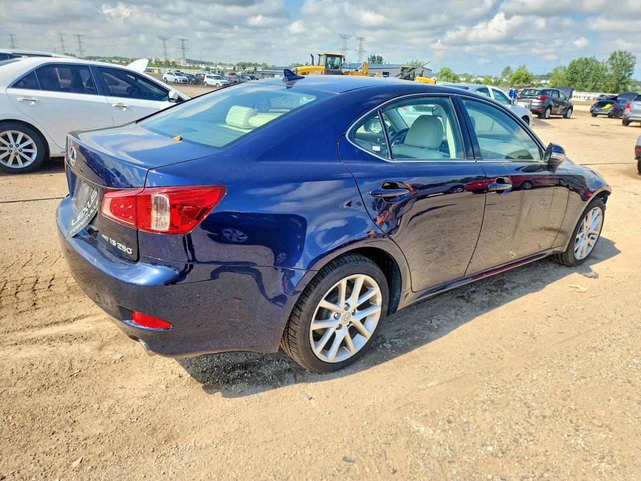 2011 Lexus Is 250 Синий vin: JTHCF5C29B5047540