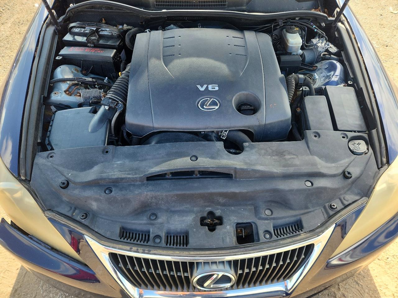 2011 Lexus Is 250 Синий vin: JTHCF5C29B5047540