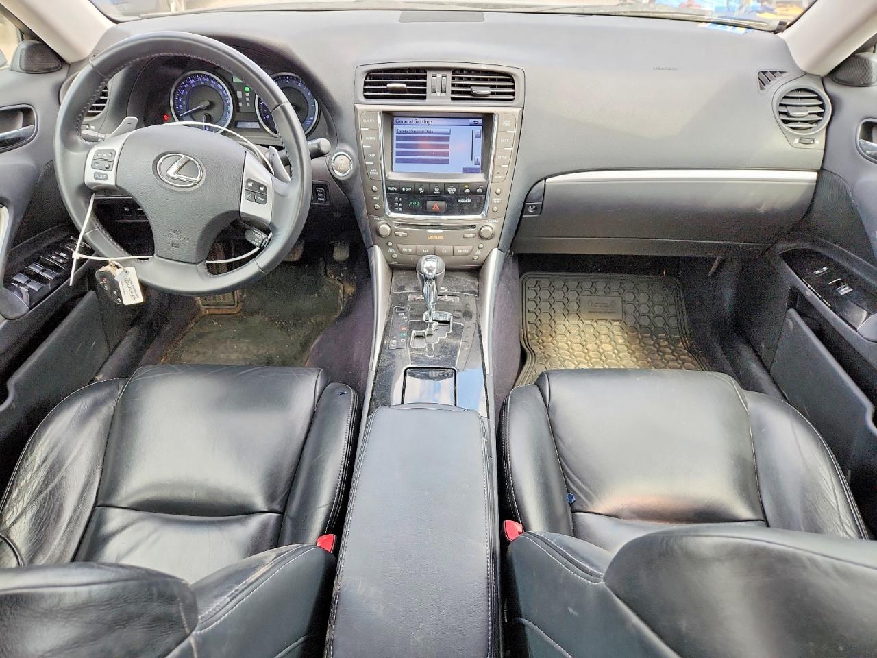 2011 Lexus Is 250 Black vin: JTHCF5C29B5051457