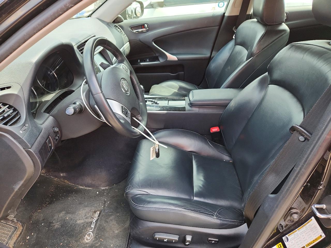 2011 Lexus Is 250 Black vin: JTHCF5C29B5051457