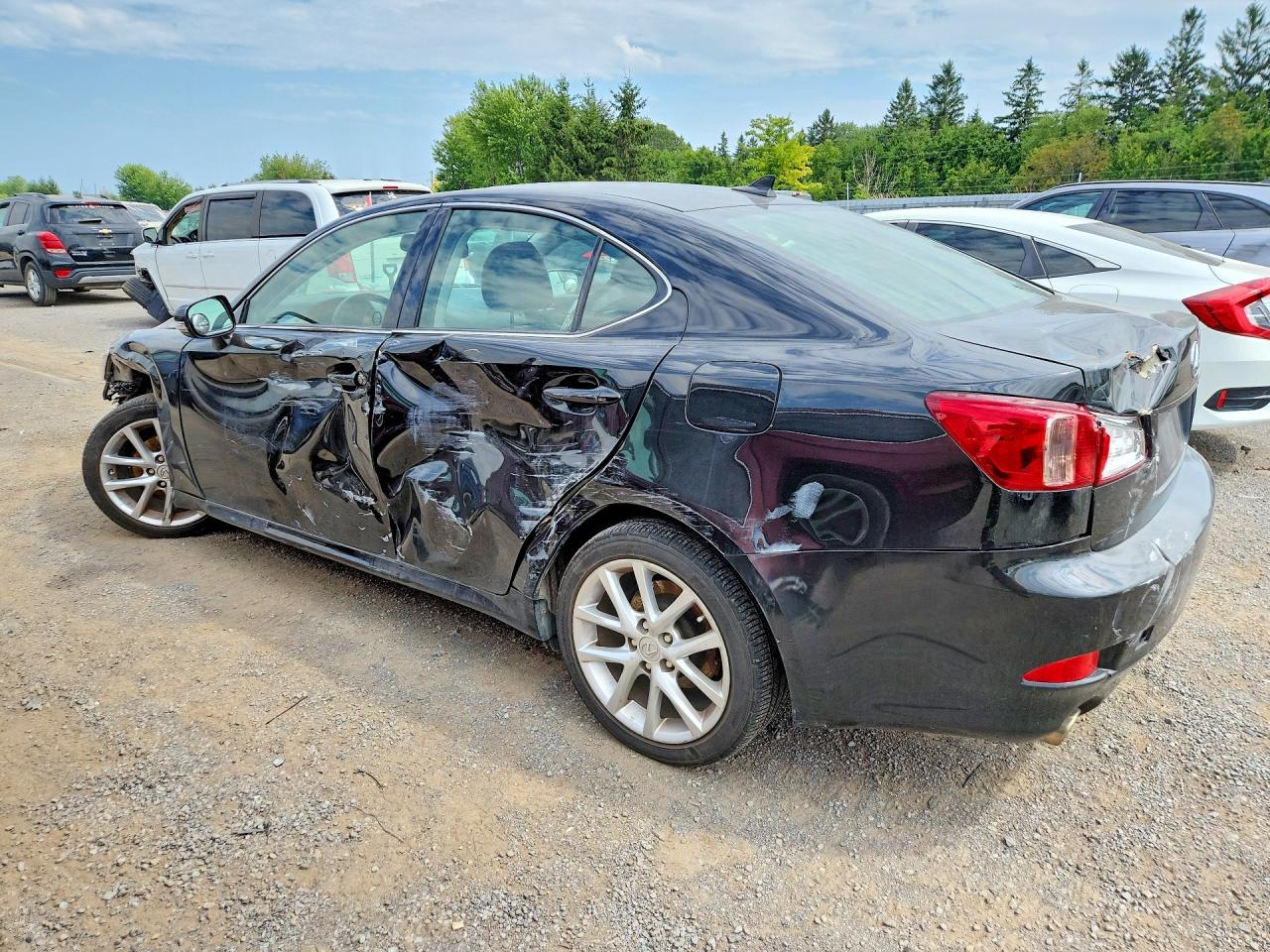 2011 Lexus Is 250 Black vin: JTHCF5C29B5051457