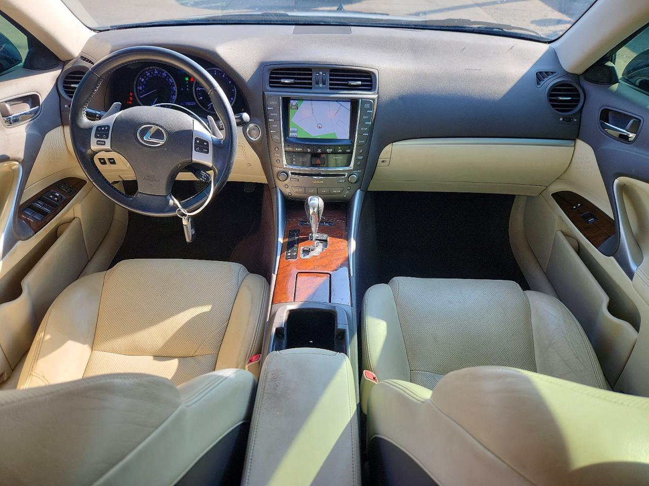 2012 Lexus Is 250 Blue vin: JTHCF5C29C2035701