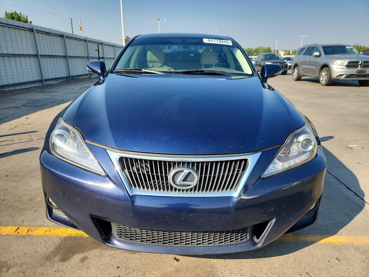 2012 Lexus Is 250 Blue vin: JTHCF5C29C2035701