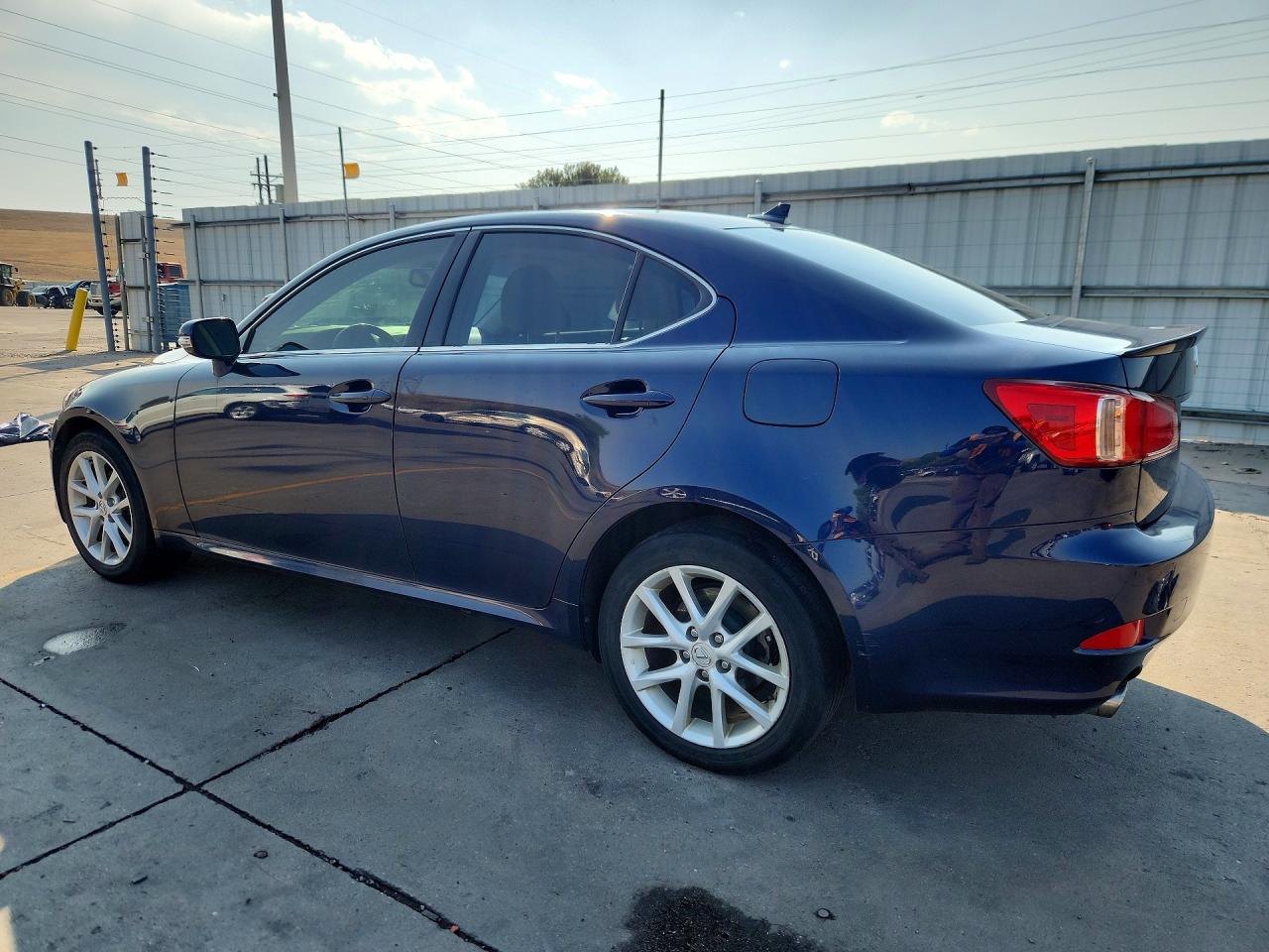 2012 Lexus Is 250 Blue vin: JTHCF5C29C2035701