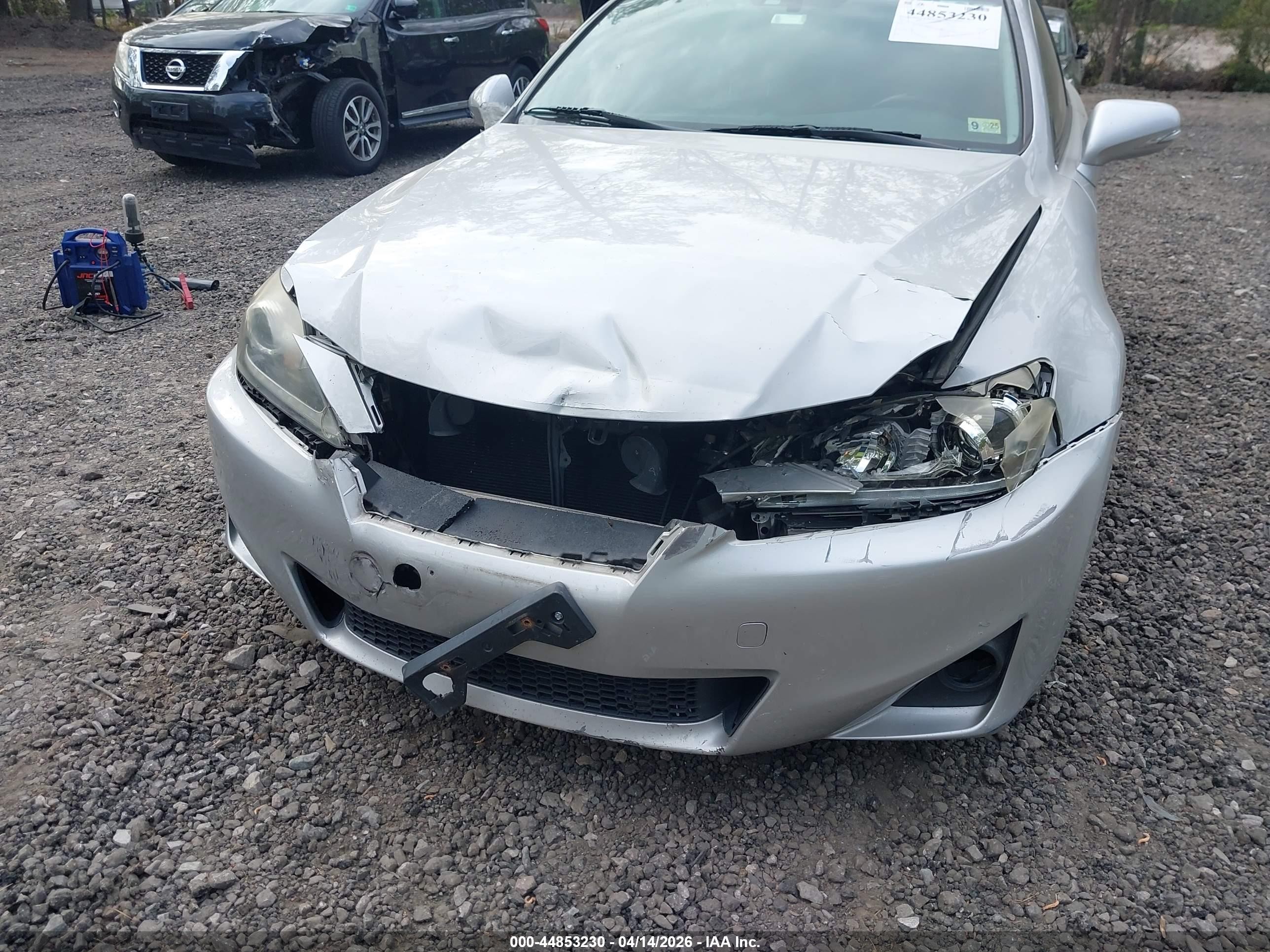 2012 Lexus Is 250   Silver vin: JTHCF5C29C5054859
