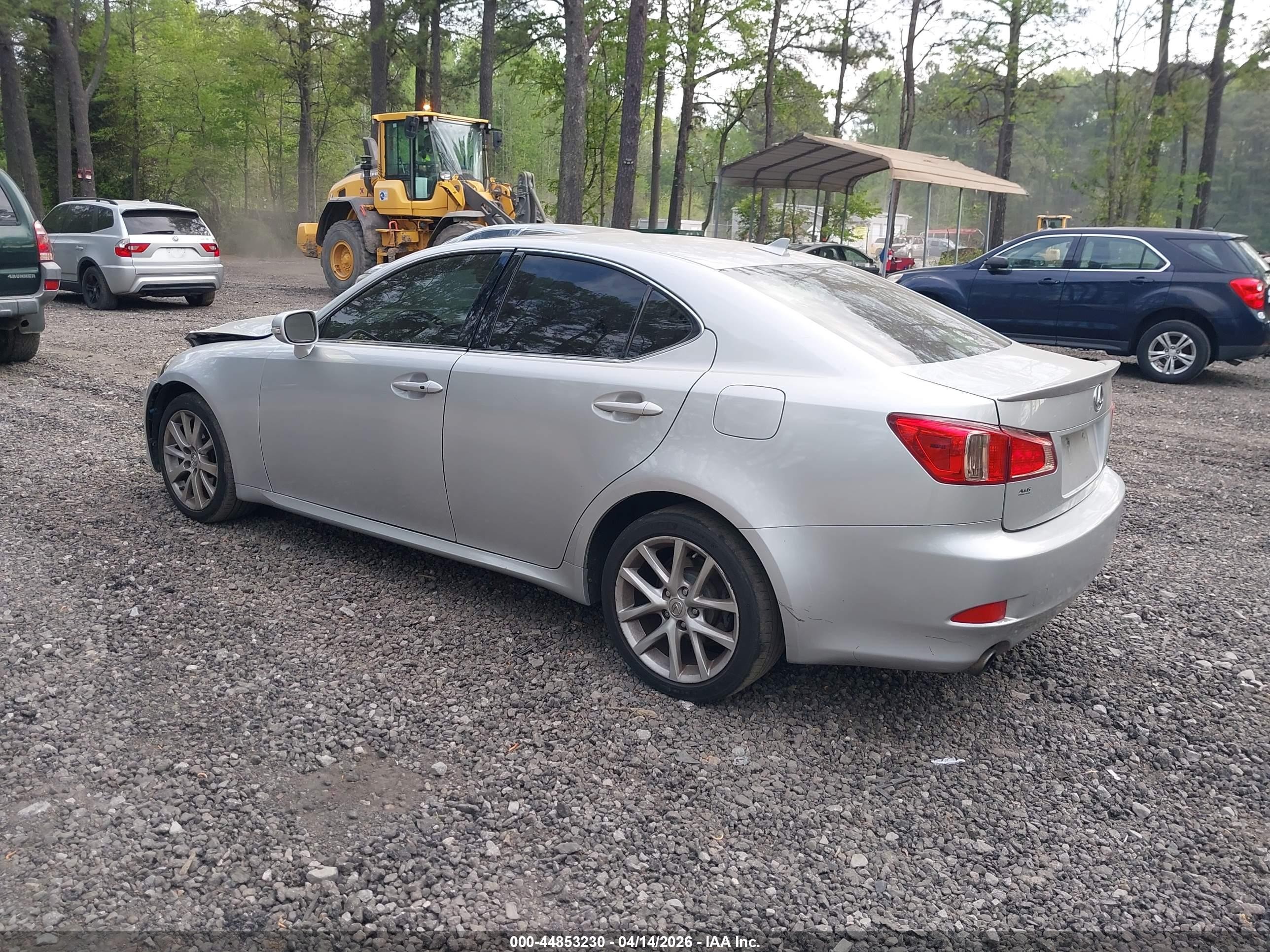 2012 Lexus Is 250   Silver vin: JTHCF5C29C5054859