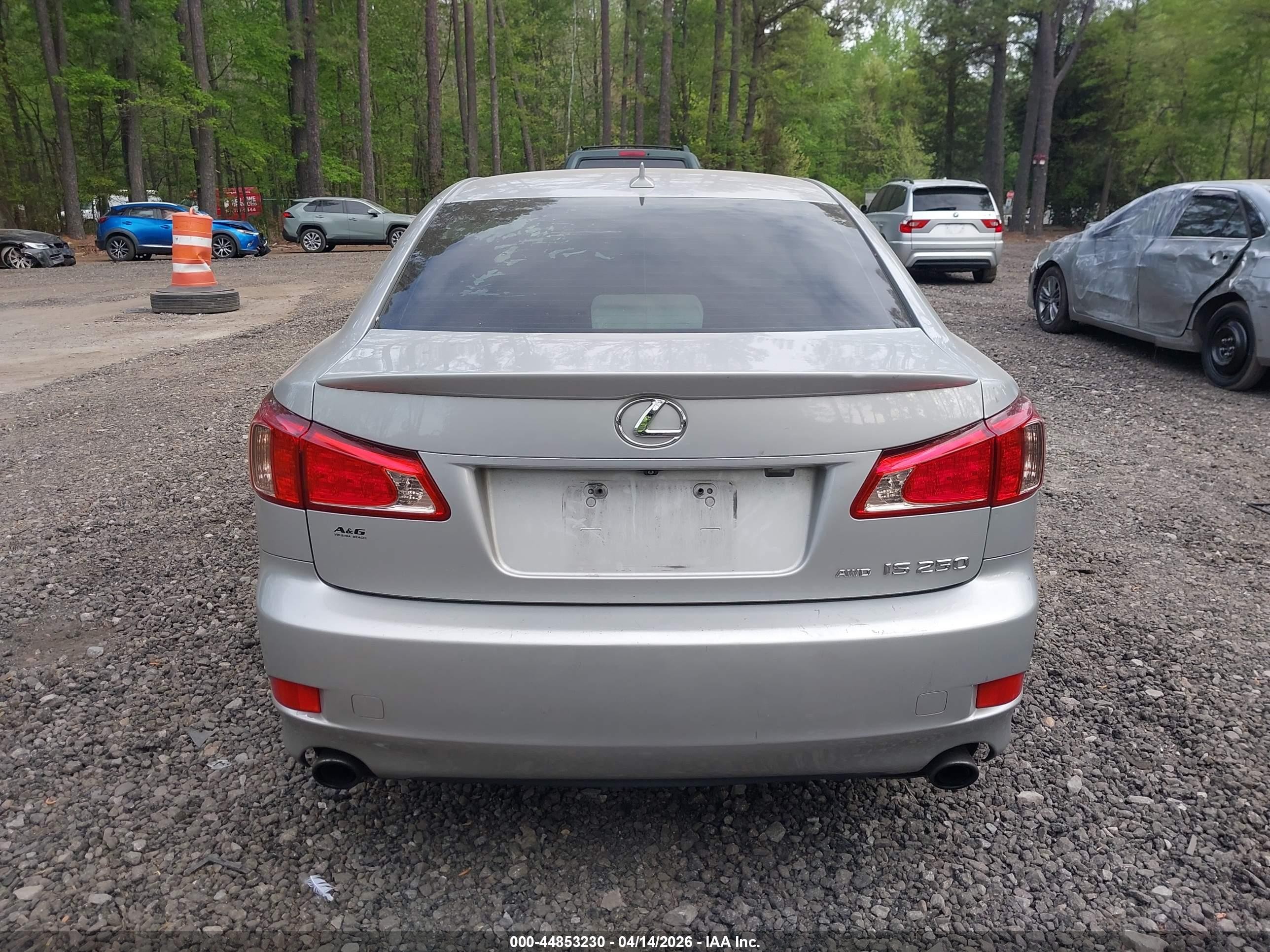 2012 Lexus Is 250   Silver vin: JTHCF5C29C5054859