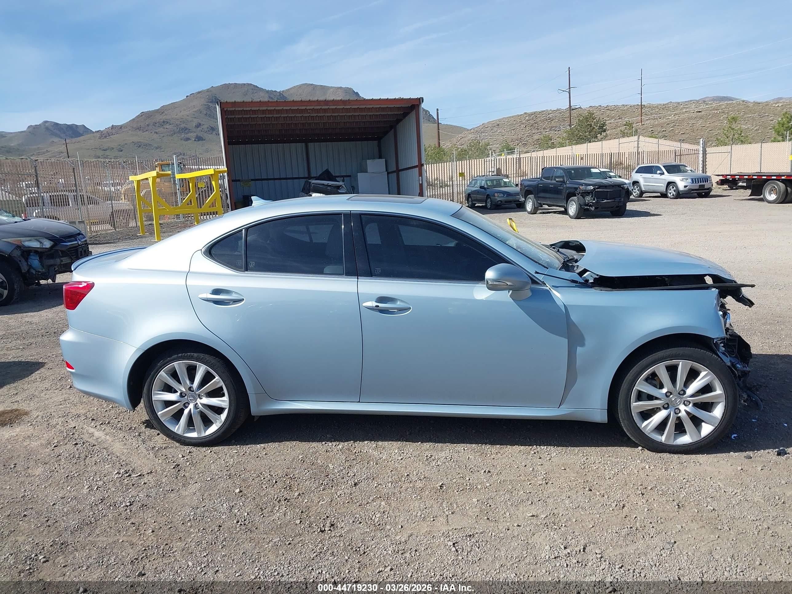 2013 Lexus Is 250   Light Blue vin: JTHCF5C29D5062316