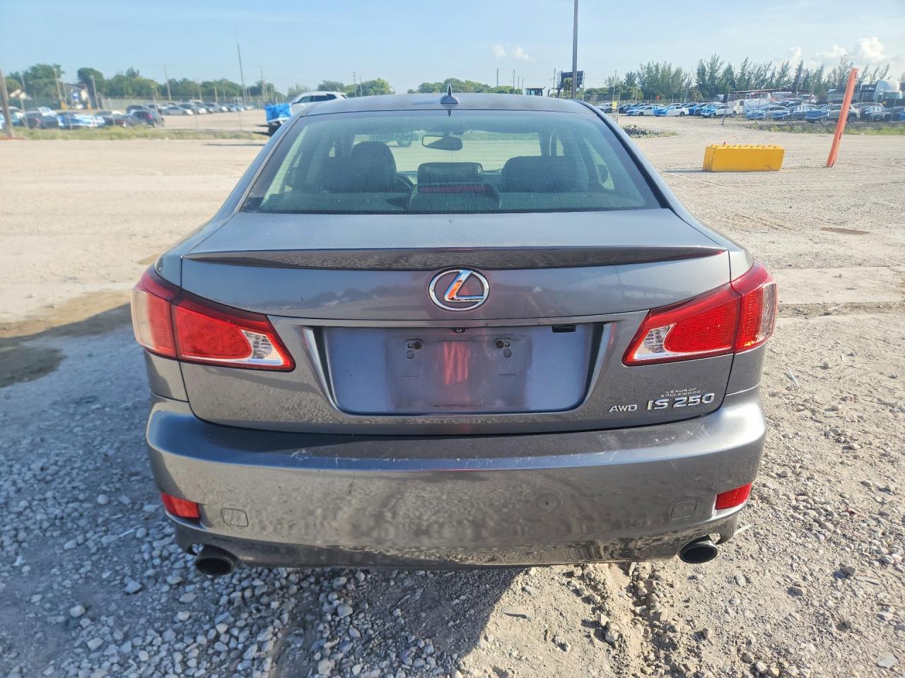 2013 Lexus Is 250 Silver vin: JTHCF5C29D5063546