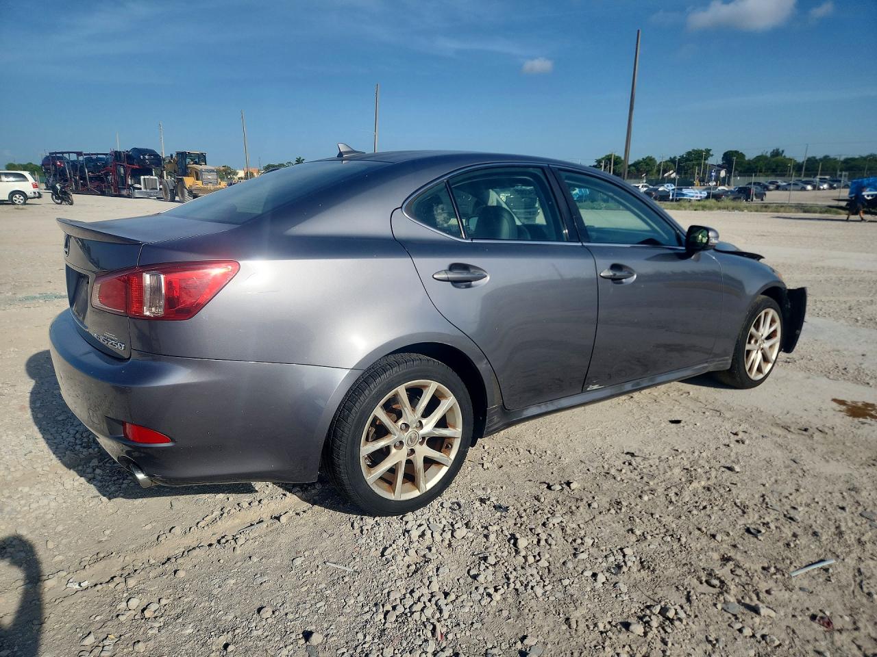 2013 Lexus Is 250 Silver vin: JTHCF5C29D5063546