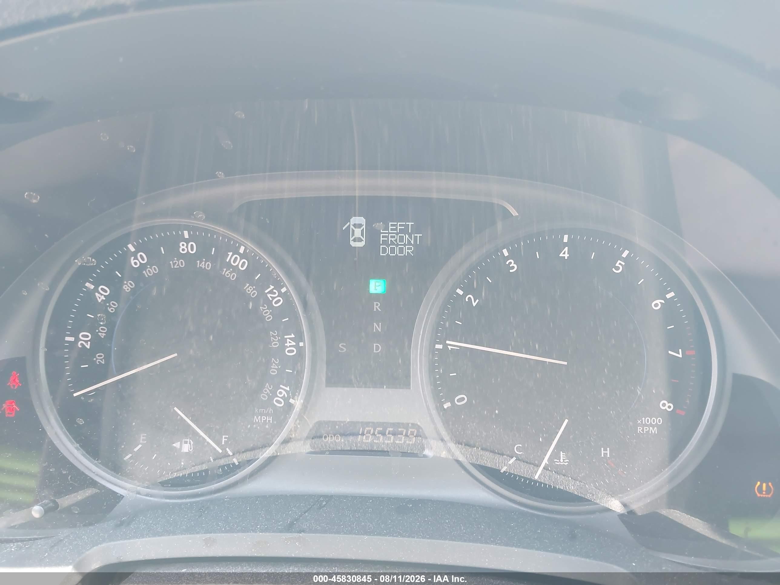 2010 Lexus Is 250   White vin: JTHCF5C2XA2033758