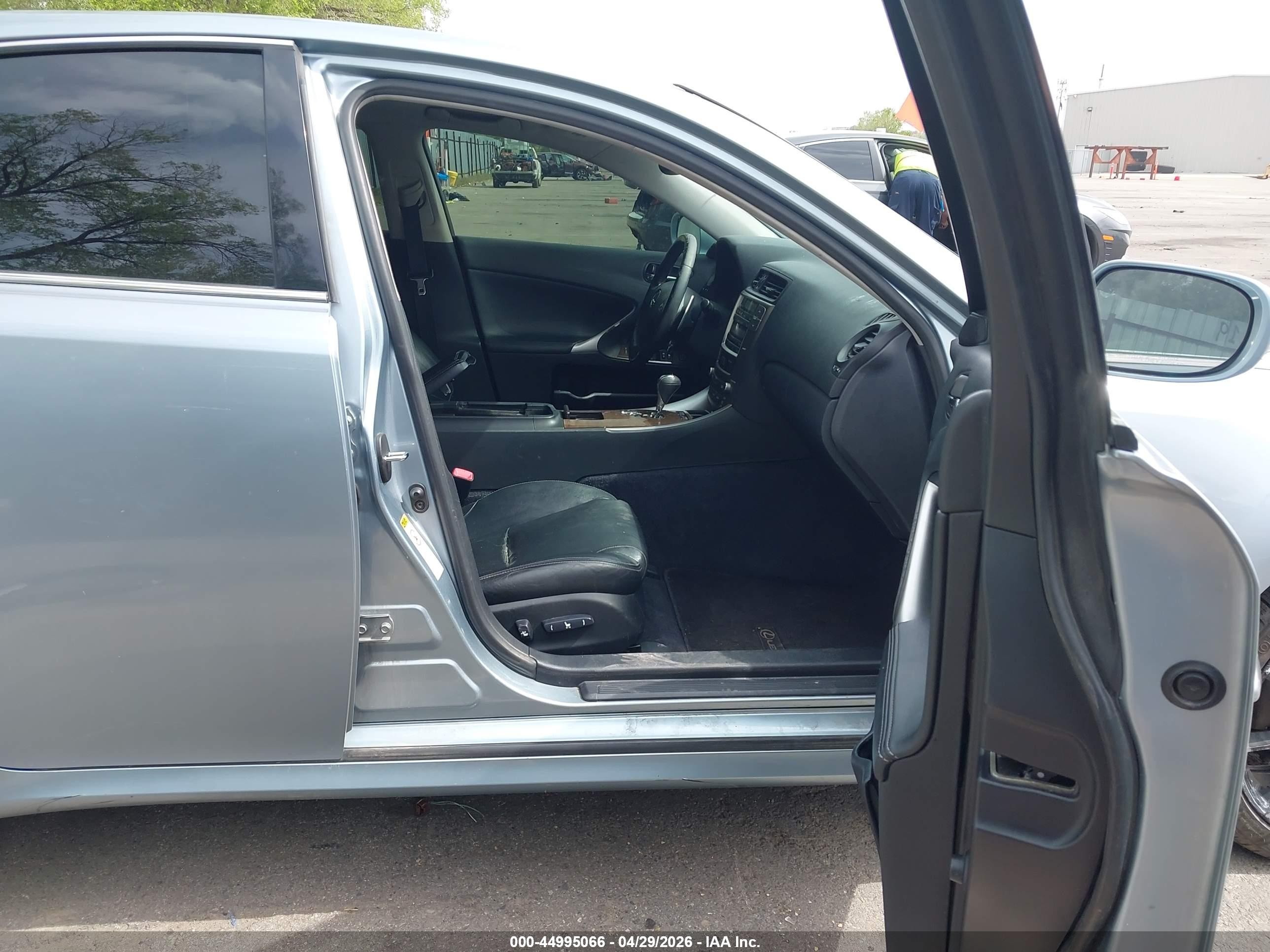 2010 Lexus Is 250   Light Blue vin: JTHCF5C2XA5038103