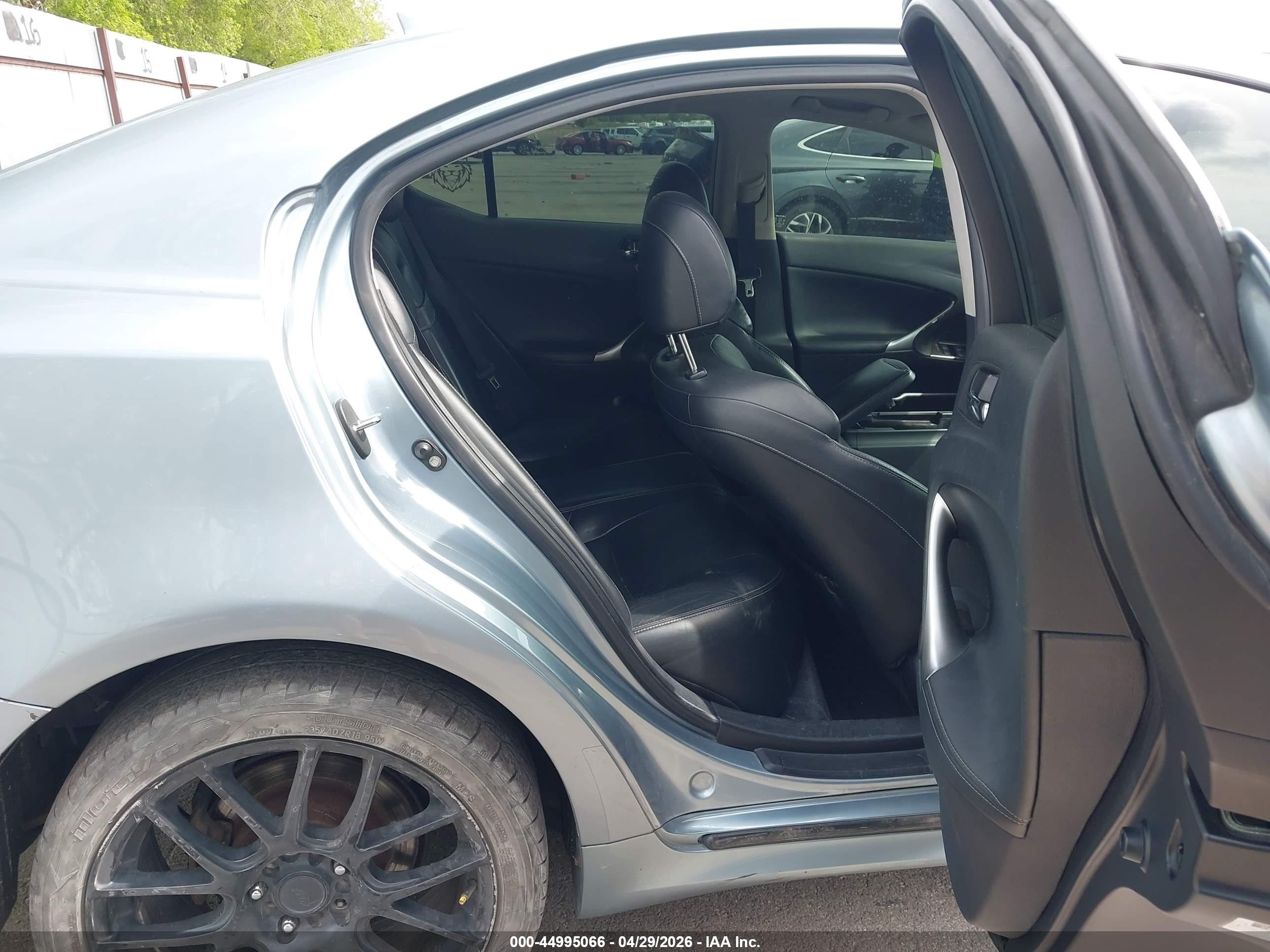 2010 Lexus Is 250   Light Blue vin: JTHCF5C2XA5038103