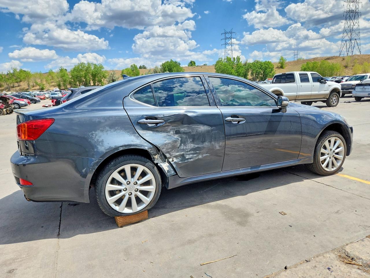 2010 Lexus Is 250 Gray vin: JTHCF5C2XA5038683