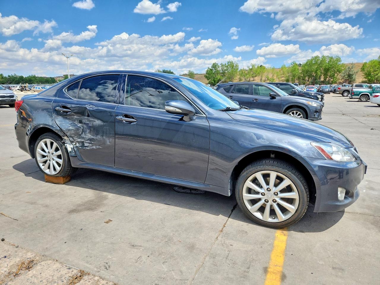 2010 Lexus Is 250 Gray vin: JTHCF5C2XA5038683