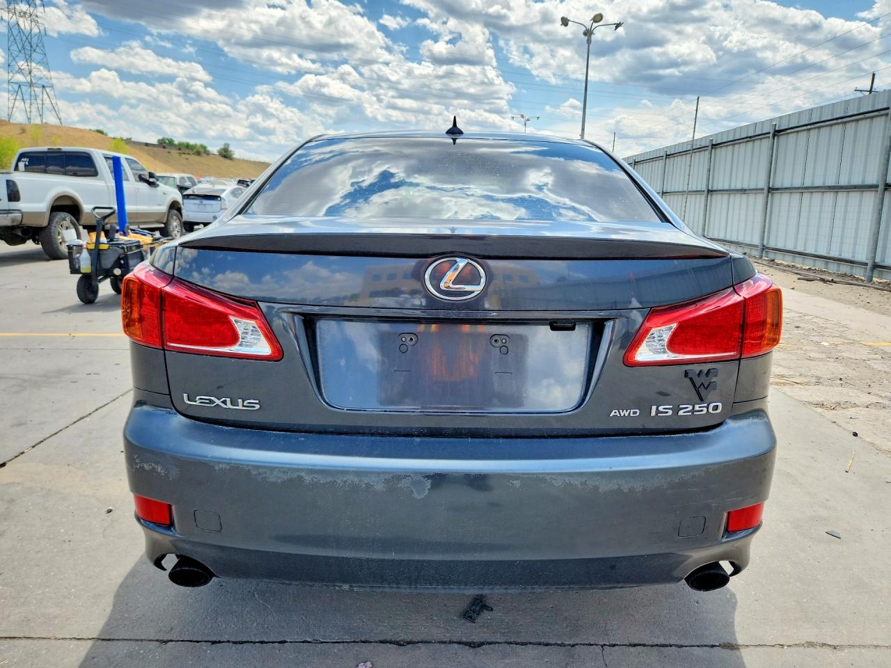 2010 Lexus Is 250 Gray vin: JTHCF5C2XA5038683